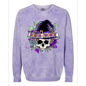 Sorta Spooky Colorblast Crewneck Sweatshirt