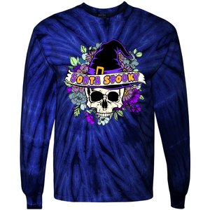 Sorta Spooky Tie-Dye Long Sleeve Shirt