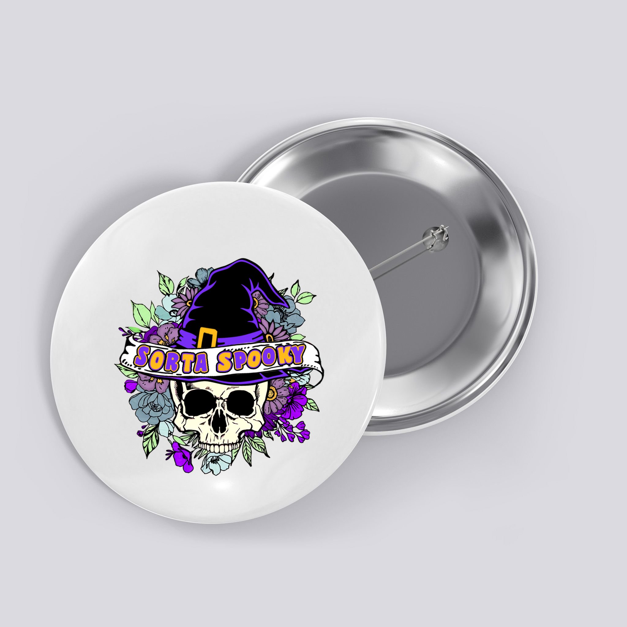 Sorta Spooky Button