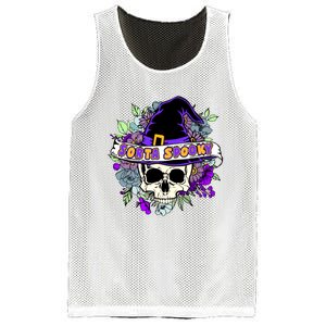 Sorta Spooky Mesh Reversible Basketball Jersey Tank