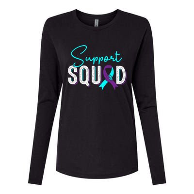 Support Squad Support Suicide Prevention Awareness Gift Womens Cotton Relaxed Long Sleeve T-Shirt