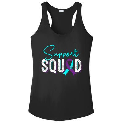 Support Squad Support Suicide Prevention Awareness Gift Ladies PosiCharge Competitor Racerback Tank