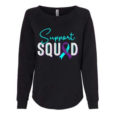 Support Squad Support Suicide Prevention Awareness Gift Womens California Wash Sweatshirt