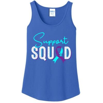 Support Squad Support Suicide Prevention Awareness Gift Ladies Essential Tank