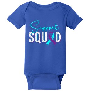 Support Squad Support Suicide Prevention Awareness Gift Baby Bodysuit