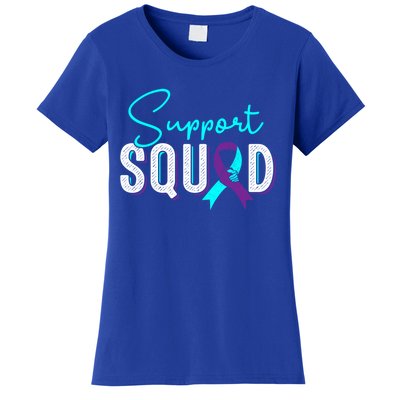 Support Squad Support Suicide Prevention Awareness Gift Women's T-Shirt