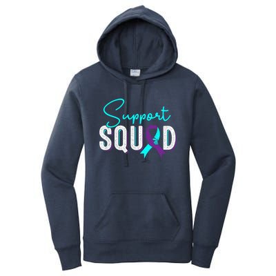 Support Squad Support Suicide Prevention Awareness Gift Women's Pullover Hoodie