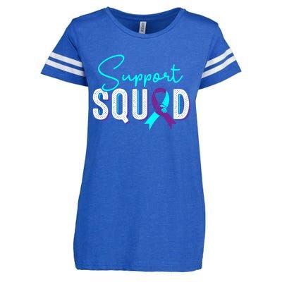 Support Squad Support Suicide Prevention Awareness Gift Enza Ladies Jersey Football T-Shirt