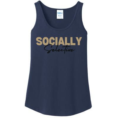 Socially Selective Ladies Essential Tank