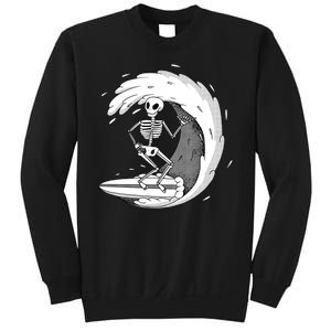 Surfing Skeleton Sweatshirt