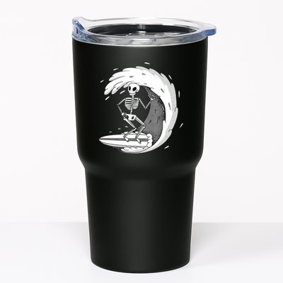 Surfing Skeleton Tumbler