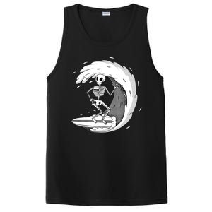 Surfing Skeleton PosiCharge Competitor Tank