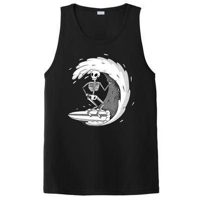 Surfing Skeleton PosiCharge Competitor Tank