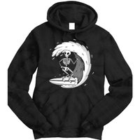 Surfing Skeleton Tie Dye Hoodie