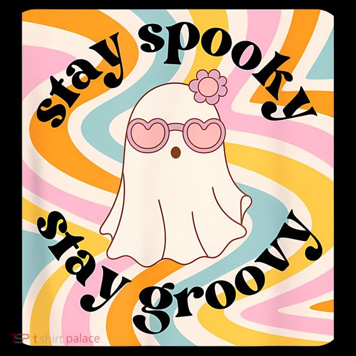 Stay Spooky Stay Groovy Halloween Tall T-Shirt