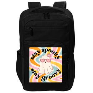 Stay Spooky Stay Groovy Halloween Impact Tech Backpack