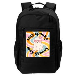 Stay Spooky Stay Groovy Halloween Daily Commute Backpack