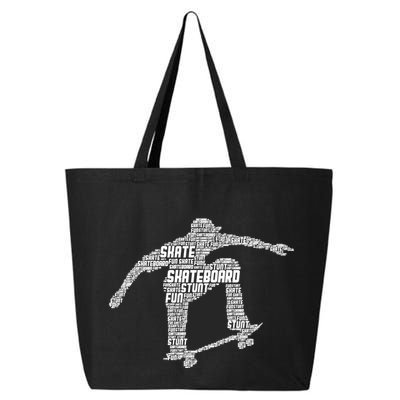 Skateboard Skateboarder Skater Meaningful Gift 25L Jumbo Tote