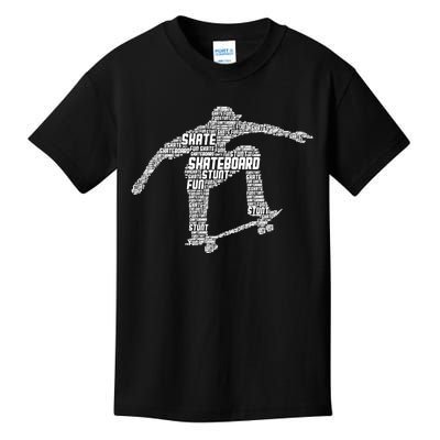 Skateboard Skateboarder Skater Meaningful Gift Kids T-Shirt