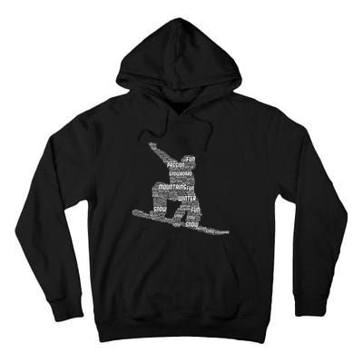 Snowboard Snowboarder Snowboarding Tall Hoodie