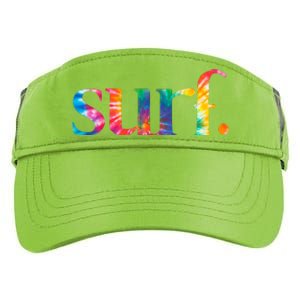 Surf Summer Surfing Rainbow Adult Drive Performance Visor