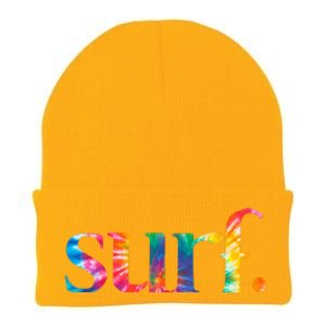 Surf Summer Surfing Rainbow Knit Cap Winter Beanie