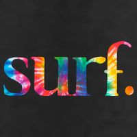 Surf Summer Surfing Rainbow 7 Panel Mesh Trucker Snapback Hat