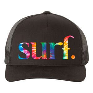 Surf Summer Surfing Rainbow Yupoong Adult 5-Panel Trucker Hat