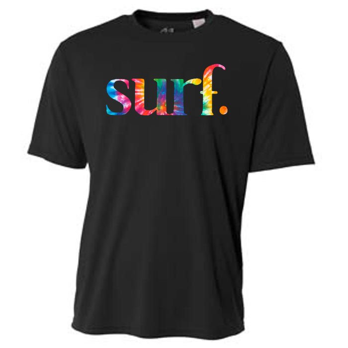 Surf Summer Surfing Rainbow Cooling Performance Crew T-Shirt