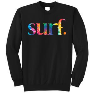 Surf Summer Surfing Rainbow Sweatshirt