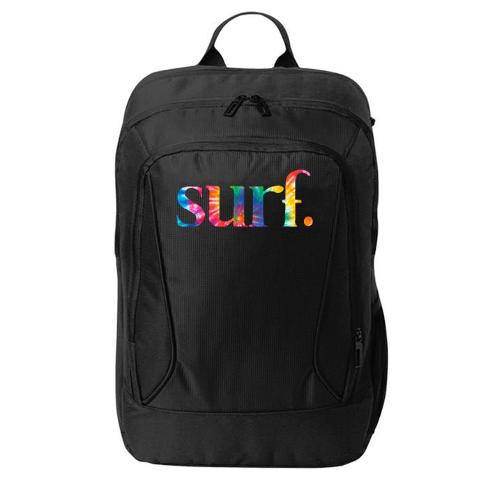 Surf Summer Surfing Rainbow City Backpack