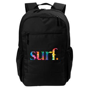 Surf Summer Surfing Rainbow Daily Commute Backpack