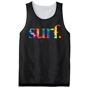 Surf Summer Surfing Rainbow Mesh Reversible Basketball Jersey Tank