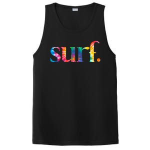 Surf Summer Surfing Rainbow PosiCharge Competitor Tank