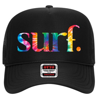 Surf Summer Surfing Rainbow Trucker Hat