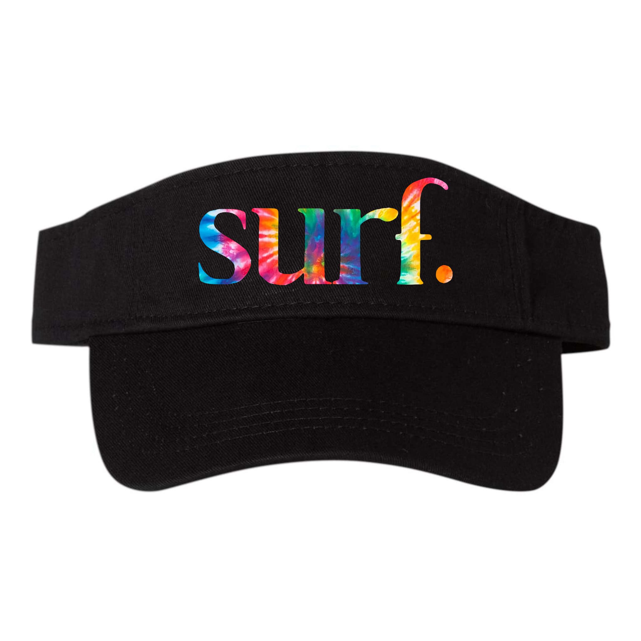 Surf Summer Surfing Rainbow Visor