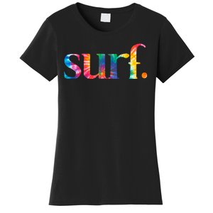 Surf Summer Surfing Rainbow Women's T-Shirt