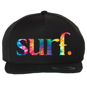 Surf Summer Surfing Rainbow Wool Snapback Cap