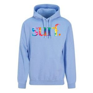 Surf Summer Surfing Rainbow Unisex Surf Hoodie