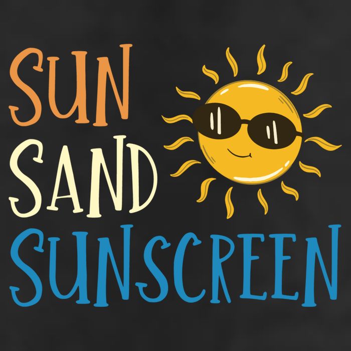 Sun Sand Sunscreen 7 Panel Mesh Trucker Snapback Hat