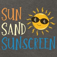 Sun Sand Sunscreen Cotton Canvas Backpack