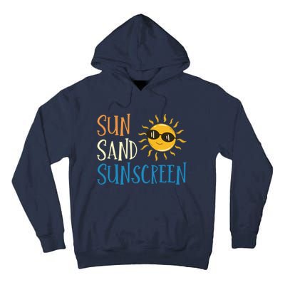 Sun Sand Sunscreen Tall Hoodie