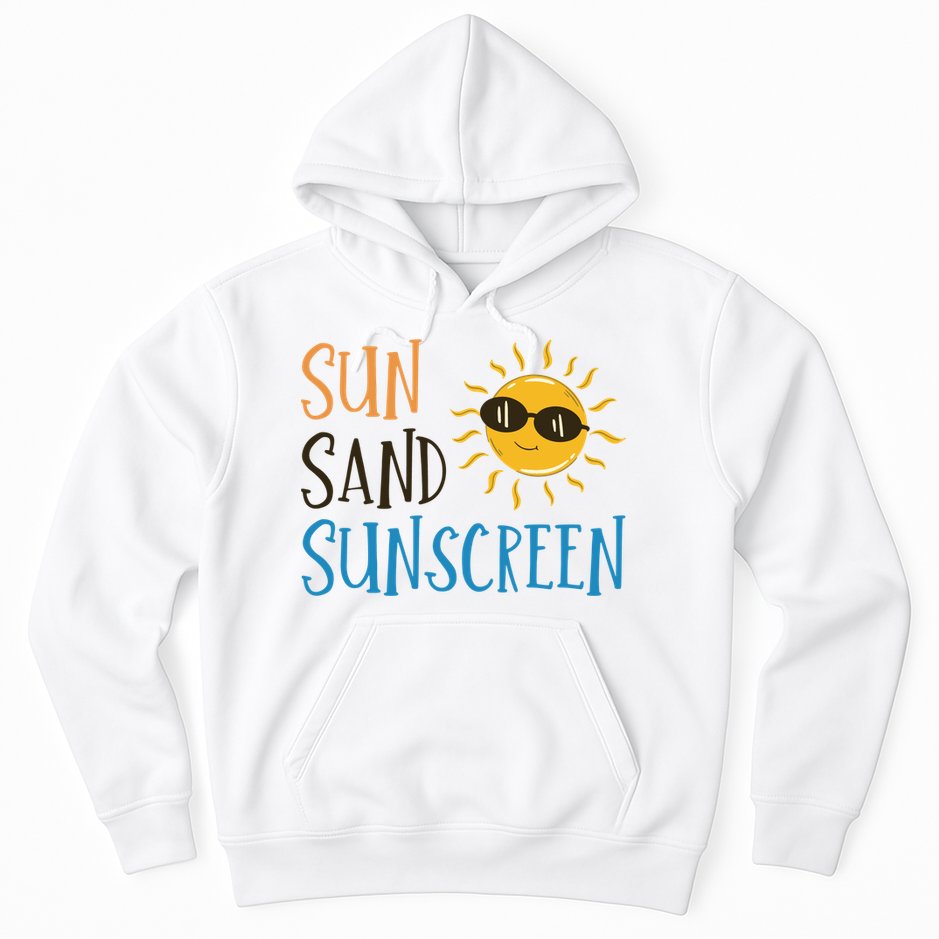 Sun Sand Sunscreen Hoodie