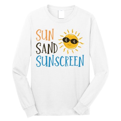 Sun Sand Sunscreen Long Sleeve Shirt