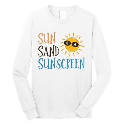 Sun Sand Sunscreen Long Sleeve Shirt