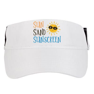 Sun Sand Sunscreen Adult Drive Performance Visor