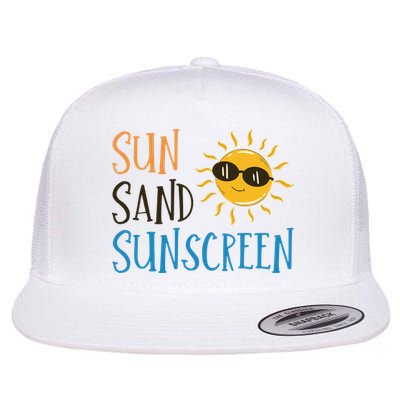 Sun Sand Sunscreen Flatbill Hat