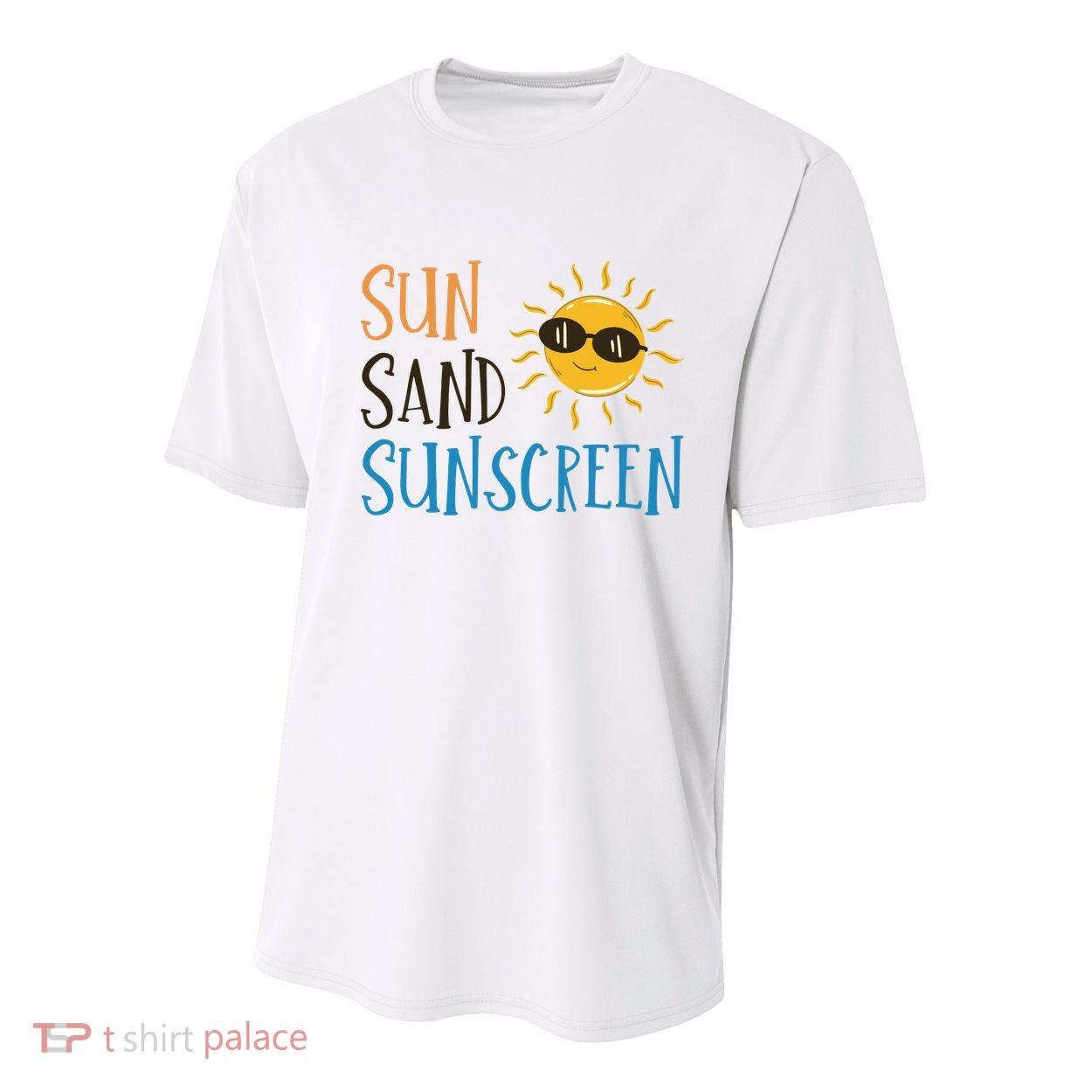 Sun Sand Sunscreen Youth Performance Sprint T-Shirt