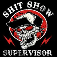 Shit Show Supervisor Skull Premium T-Shirt
