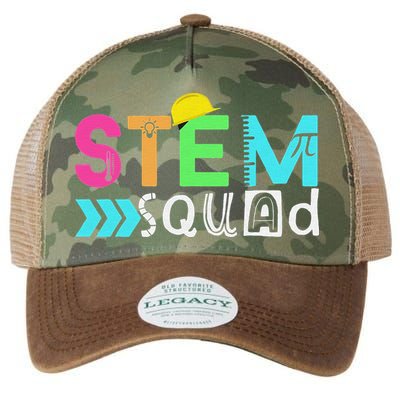 STEM Squad Science Technology Engineering Math Teacher Legacy Tie Dye Trucker Hat